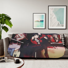 Load image into Gallery viewer, Kakegurui Yumeko Jabami Sherpa Blanket