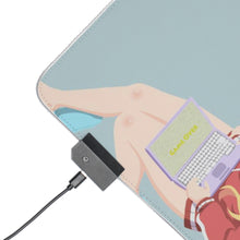 Load image into Gallery viewer, Gabriel DropOut Gabriel Tenma White RGB LED Mouse Pad (Desk Mat)