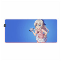 Load image into Gallery viewer, Nao Tomori RGB LED Mouse Pad (Desk Mat)