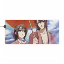 Load image into Gallery viewer, Hakuouki Shinsengumi Kitan RGB LED Mouse Pad (Desk Mat)