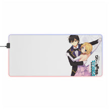 Load image into Gallery viewer, Rokudenashi Majutsu Koushi to Akashic Records RGB LED Mouse Pad (Desk Mat)