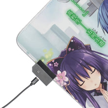 Load image into Gallery viewer, Date A Live RGB LED Mouse Pad (Desk Mat)