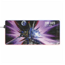 Load image into Gallery viewer, Mobile Suit Gundam Seed Destiny RGB LED Mouse Pad (Desk Mat)