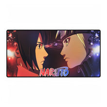 Load image into Gallery viewer, Naruto and Sasuke Mouse Pad (Desk Mat)