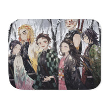 Load image into Gallery viewer, Anime Demon Slayer: Kimetsu no Yaiba Sherpa Blanket