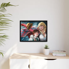 Load image into Gallery viewer, Anime Howl's Moving Castle Canvas Framed Art Print