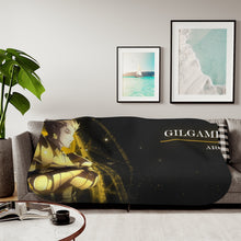 Load image into Gallery viewer, Fate/Zero Gilgamesh Sherpa Blanket
