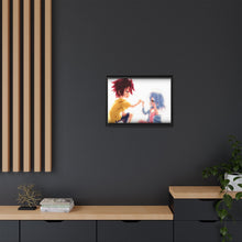 Load image into Gallery viewer, Sora and Shiro Canvas Framed Art Print