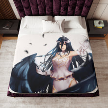 Load image into Gallery viewer, Overlord Albedo Sherpa Blanket