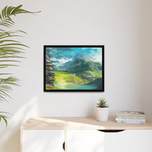 Load image into Gallery viewer, Howl's Moving Castle Canvas Framed Art Print