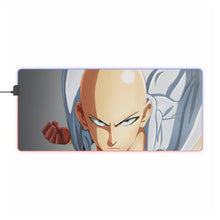 Load image into Gallery viewer, Anime One-Punch Man RGB LED Mouse Pad (Desk Mat)