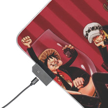 Load image into Gallery viewer, One Piece Monkey D. Luffy, Tony Tony Chopper RGB LED Mouse Pad (Desk Mat)