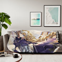 Load image into Gallery viewer, Fate/Apocrypha Ruler Sherpa Blanket