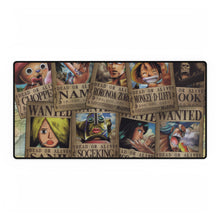Load image into Gallery viewer, Monkey D. Luffy's crew wanted Mouse Pad (Desk Mat)
