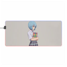 Load image into Gallery viewer, Neon Genesis Evangelion Rei Ayanami RGB LED Mouse Pad (Desk Mat)
