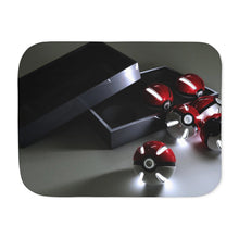 Load image into Gallery viewer, A box of pokeballs Sherpa Blanket