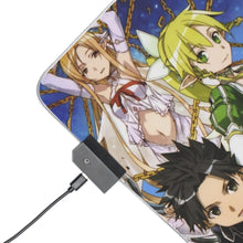 Load image into Gallery viewer, Sword Art Online RGB LED Mouse Pad (Desk Mat)
