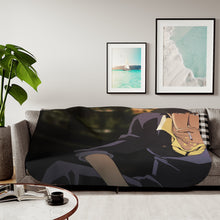 Load image into Gallery viewer, Anime Cowboy Bebop Sherpa Blanket