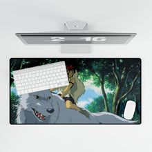Load image into Gallery viewer, Anime Princess Mononoke Mouse Pad (Desk Mat)
