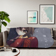 Load image into Gallery viewer, Anime ERASED Sherpa Blanket