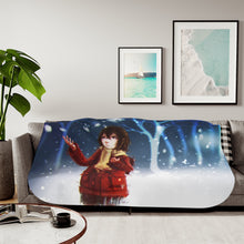 Load image into Gallery viewer, Anime ERASED Sherpa Blanket