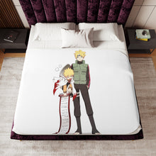 Load image into Gallery viewer, Boruto Sherpa Blanket