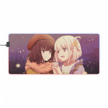 Load image into Gallery viewer, Lycoris Recoil Takina Inoue, Chisato Nishikigi RGB LED Mouse Pad (Desk Mat)