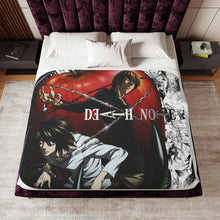 Load image into Gallery viewer, Anime Death Note Sherpa Blanket
