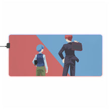 Load image into Gallery viewer, Nagisa to Karma - Ansatsu Kyoushitsu RGB LED Mouse Pad (Desk Mat)