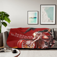 Load image into Gallery viewer, Anime Deadman Wonderland Sherpa Blanket