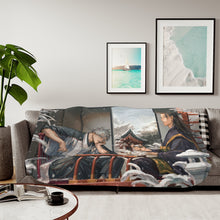 Load image into Gallery viewer, Anime Jujutsu Kaisen Sherpa Blanket