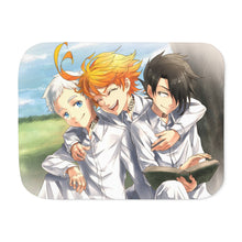 Load image into Gallery viewer, The Promised Neverland Ray, Norman, Emma Sherpa Blanket
