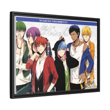 Load image into Gallery viewer, Kuroko's Basketball Tetsuya Kuroko, Daiki Aomine, Atsushi Murasakibara Canvas Framed Art Print