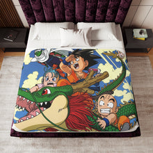 Load image into Gallery viewer, Anime Dragon Ball Z Sherpa Blanket