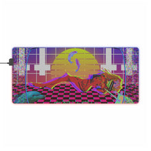 Load image into Gallery viewer, Neon Genesis Evangelion RGB LED Mouse Pad (Desk Mat)