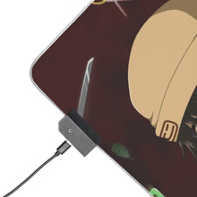 Load image into Gallery viewer, Mirai Nikki Yuno Gasai, Yukiteru Amano RGB LED Mouse Pad (Desk Mat)