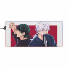 Load image into Gallery viewer, Suguru Geto RGB LED Mouse Pad (Desk Mat)