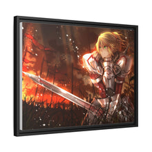 Load image into Gallery viewer, Fate/Apocrypha Saber Of Red Canvas Framed Art Print