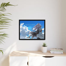 Load image into Gallery viewer, Wait for me, Darling... Canvas Framed Art Print