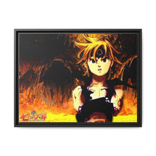 Load image into Gallery viewer, MELIODAS NANATSU NO TAIZAI Canvas Framed Art Print