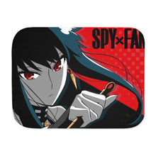 Load image into Gallery viewer, Yor Forger Sherpa Blanket