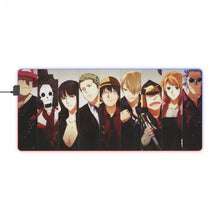 Load image into Gallery viewer, Monkey D. Luffy's crew RGB LED Mouse Pad (Desk Mat)