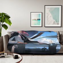 Load image into Gallery viewer, Anime Chainsaw Man Sherpa Blanket