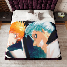 Load image into Gallery viewer, Ichigo vs Grimmjow Sherpa Blanket