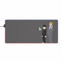 Load image into Gallery viewer, Mob Psycho 100 Arataka Reigen, Shigeo Kageyama, Ekubo RGB LED Mouse Pad (Desk Mat)