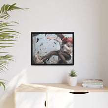 Load image into Gallery viewer, Denji & Makima Canvas Framed Art Print