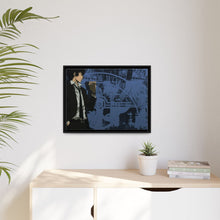 Load image into Gallery viewer, Shinya Kogami Holding a cigarette Canvas Framed Art Print