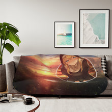 Load image into Gallery viewer, Anime Fire Force Sherpa Blanket