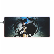 Load image into Gallery viewer, Black Rock Shooter RGB LED Mouse Pad (Desk Mat)