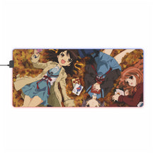 Load image into Gallery viewer, The Melancholy Of Haruhi Suzumiya RGB LED Mouse Pad (Desk Mat)